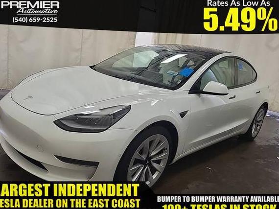 TESLA MODEL 3 2021 5YJ3E1EA9MF031387 image